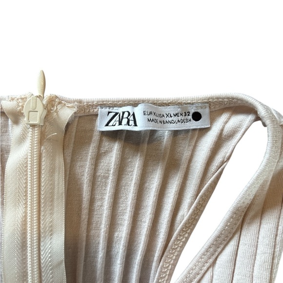 ZARA Ribbed Jumpsuit - Picture 5 of 5
